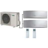 DAIKIN 3MXF68A + FTXJ35MS + FTXJ35MS Emura II Silver